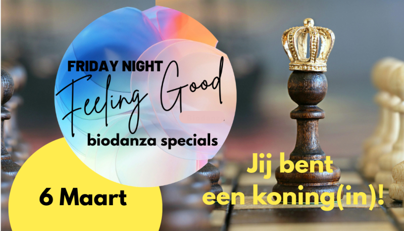 Biodanza special: jij bent een koning(in)! - Biodanza, Danse libre, Danser en connexion
