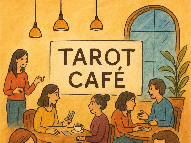 TAROTCAFÉ – Samen kaarten leggen & Gezelligheid