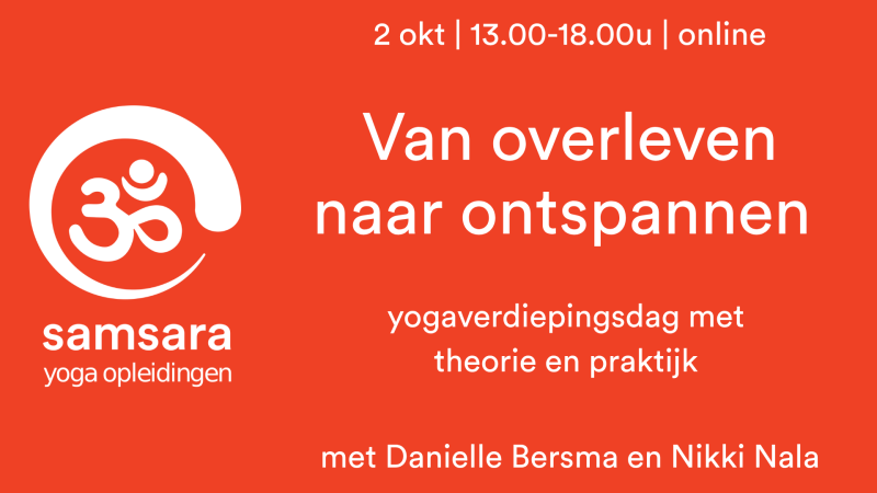 Online yogaverdieping: Van overleven naar ontspannen