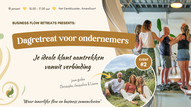 Business Flow Dag Retreat #2 - Je ideale klant aantrekken