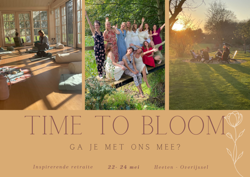 Time to BLOOM~ Vrouwen Retraite
