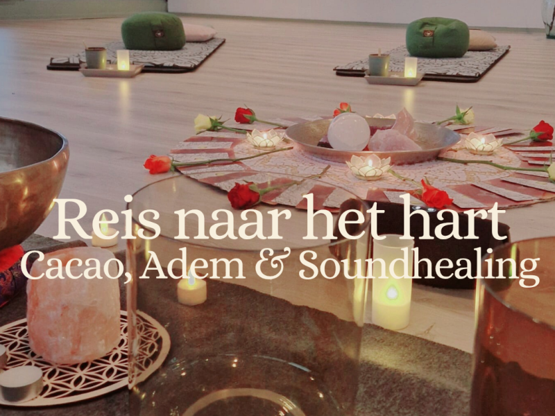 Cacao, Adem & Soundhealing - Cacao ceremonie, Ademcirkel, Klankreis-Soundbath