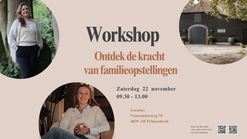Workshop Ontdek de kracht van familieopstellingen