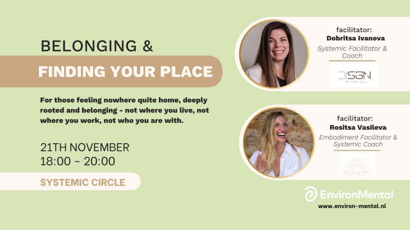 Systemic Circles: Belonging & Finding Your Place