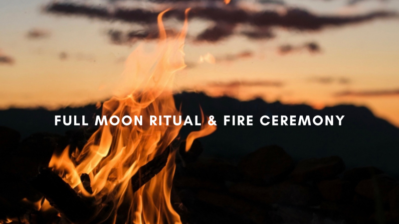 Fire B Leasing Ritual Full moon ritual & fire ceremony - Hipsy