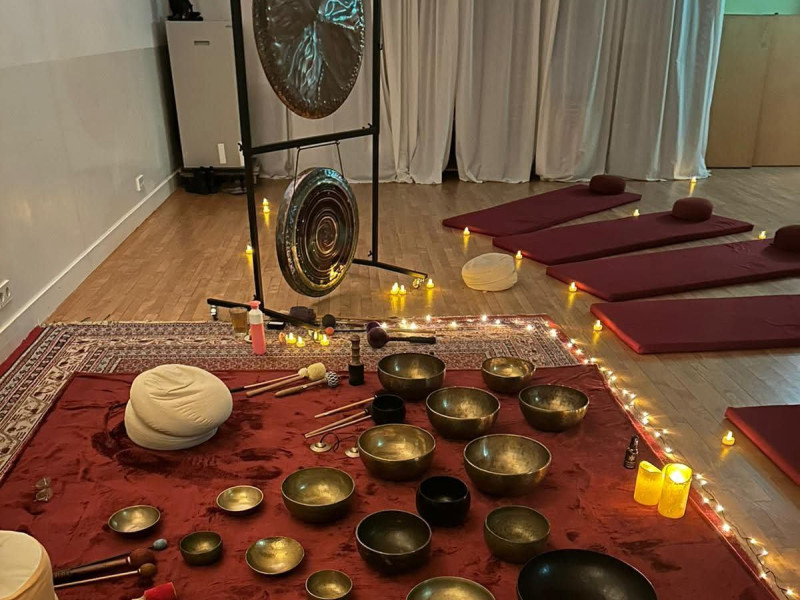 Klank & Stilte  speciale sound healing meditatie in De Roos