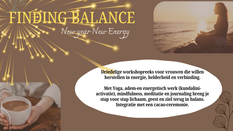 Finding Balance- Workshopserie voor Vrouwen