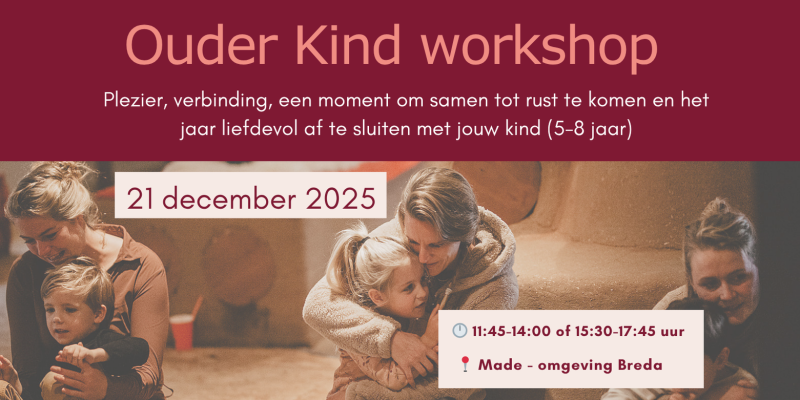 Ouderkind workshop 'Connect & Relax'
