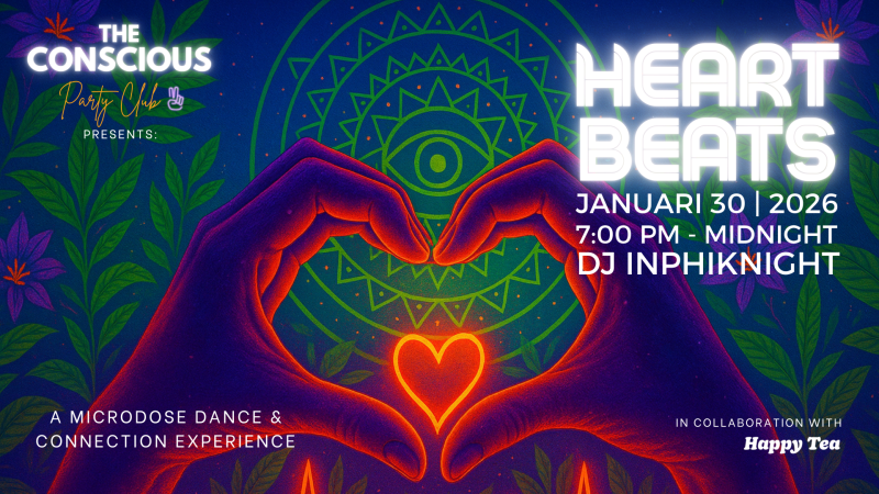 Heartbeats by The Conscious Party Club - Conscious Clubbing, Truffle Ceremony, Ecstatic Dance