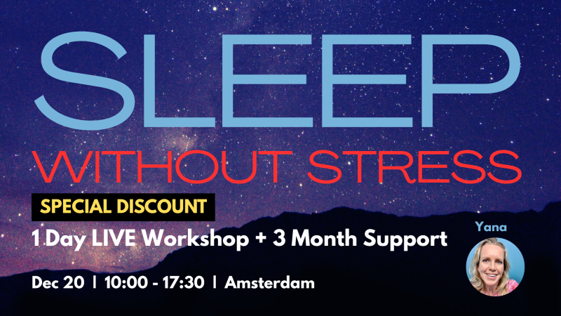 Sleep Without Stress: 1-Day Workshop + 3-Month Support