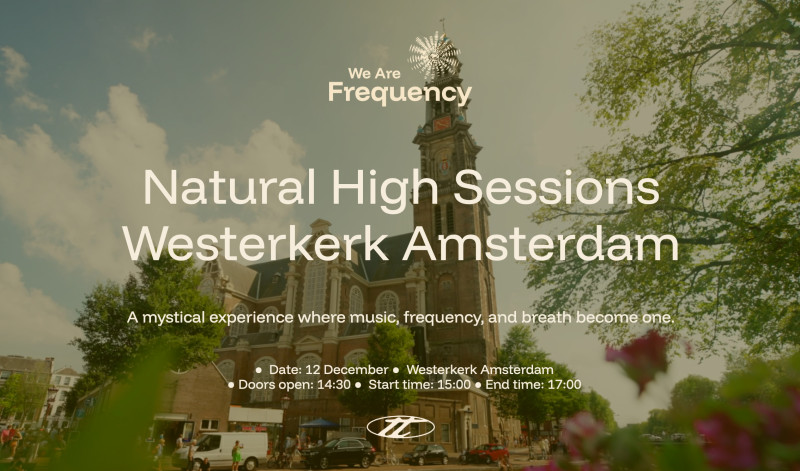 We Are Frequency - Amsterdam - Westerkerk - Dec 12th 2025 - Conscious Clubbing, Live muziek