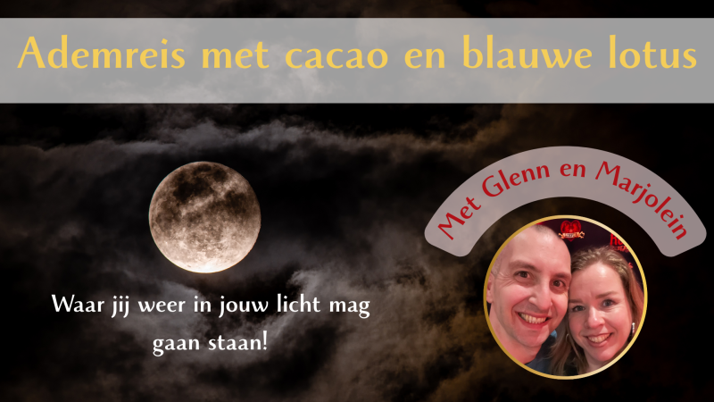 21-12 Winterzonnewende Ademreis met cacao en blauwe lotus in Zwolle🪷