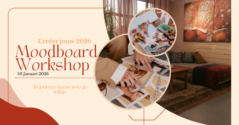 Creëer jouw 2026 | Verdiepende Moodboard / Visionboard workshop