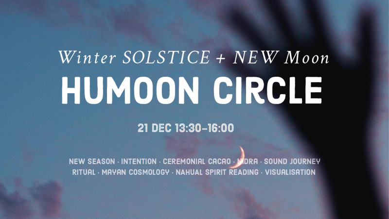 WINTER SOLSTICE - NEW MOON HuMoon Circle | Intention for New Year