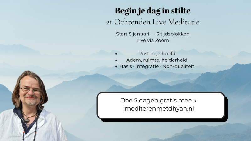 Rust in je hoofd: Live Begeleide Ochtendbeoefening - Meditatie, Mindfulness, Ademwerk