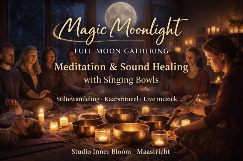 Magic Moonlight - Voyage sonore-bain sonore, Pleine lune, Cérémonie du thé