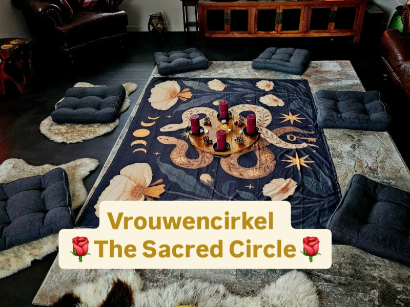 Vrouwencirkel | The Sacred Circle 🌹Nieuwjaars aanbieding✨️ - Vrouwencirkels, Bewustzijnsontwikkeling, Persoonlijke Ontwikkeling