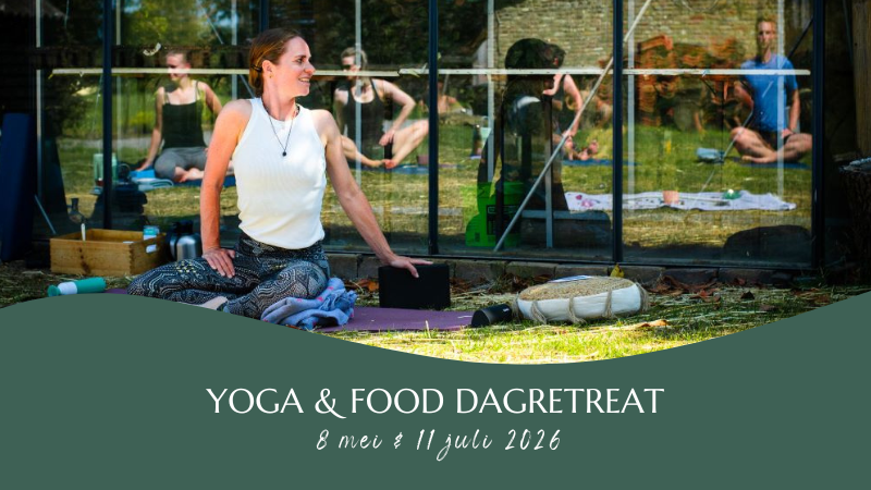 Yoga & Food Dagretreat op een wijngaard