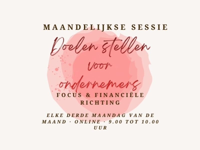 Doelen Stellen voor Ondernemers: focus, strategie & groei - Entrepreneuriat, Leadership personnel, Création de communauté