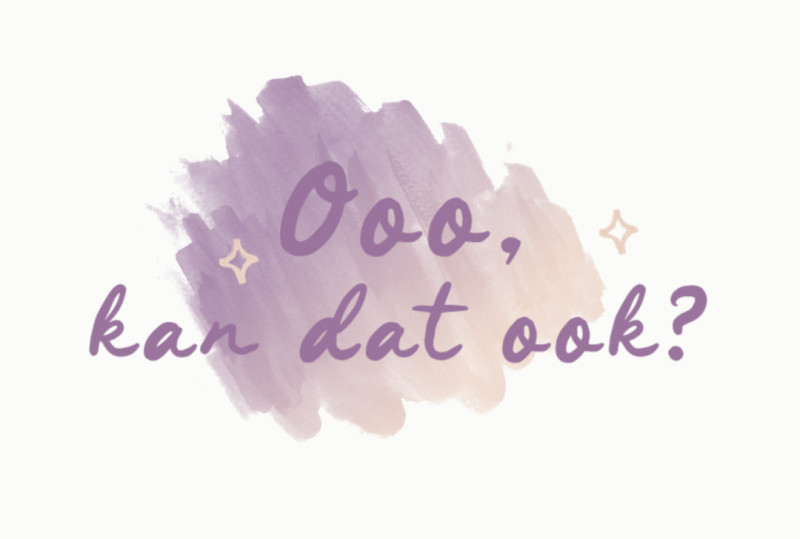 Ooo, kan dat ook? Van angst naar liefde