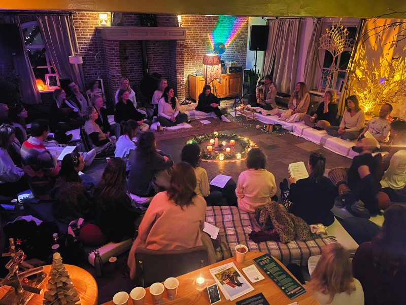 Volle Maan Cacao Ceremonie met Mantra Singing Circle - Cacao Ceremony, Mantra Singing, Full Moon