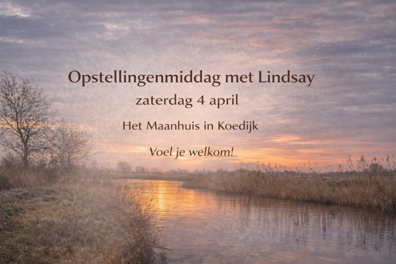Opstellingenmiddag met Lindsay - Constellations familiales, Travail énergétique, Travail systémique