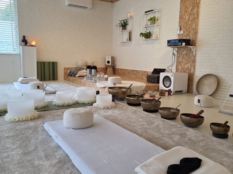 Ademsessie met live klankschalen - InnerSeed Sound Journey