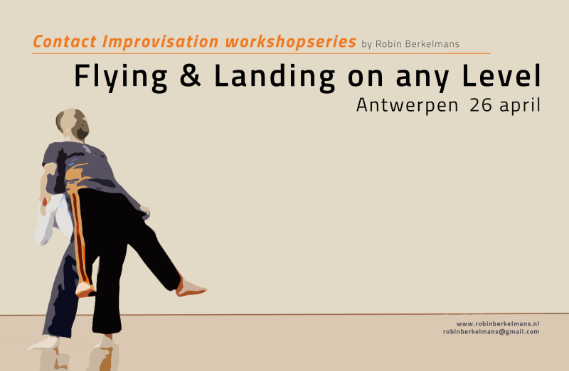Contact Improvisatie: Flying & Landing from all Levels - Contact Improvisation, Bodywork, Creativity