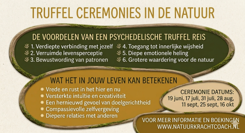 Magische Truffel Ceremonie in de Natuur
