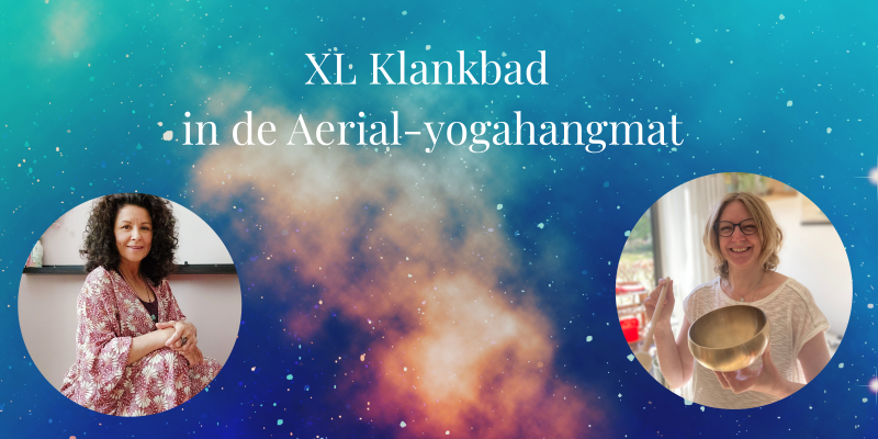 XL Klankbad in Aerial-yogahangmat - Sound Bath, Singing Bowls, Sound Journey