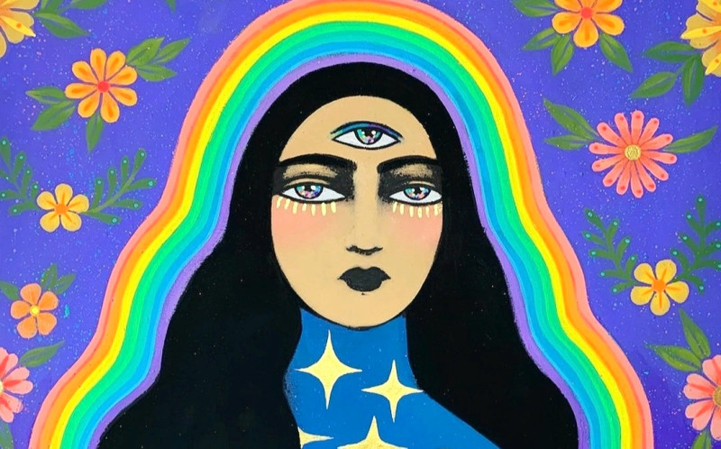 ✨🌛VISIONARY EDITION 🌜✨️  New Moon + Art + Cacao + Soundbath - Nieuwe Maan, Klankreis-Soundbath, Cacao ceremonie