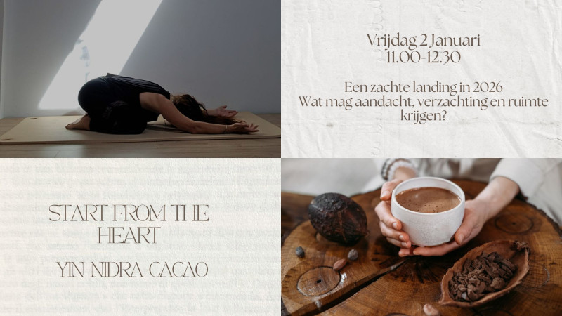 Start from the heart-Yoga & Cacao