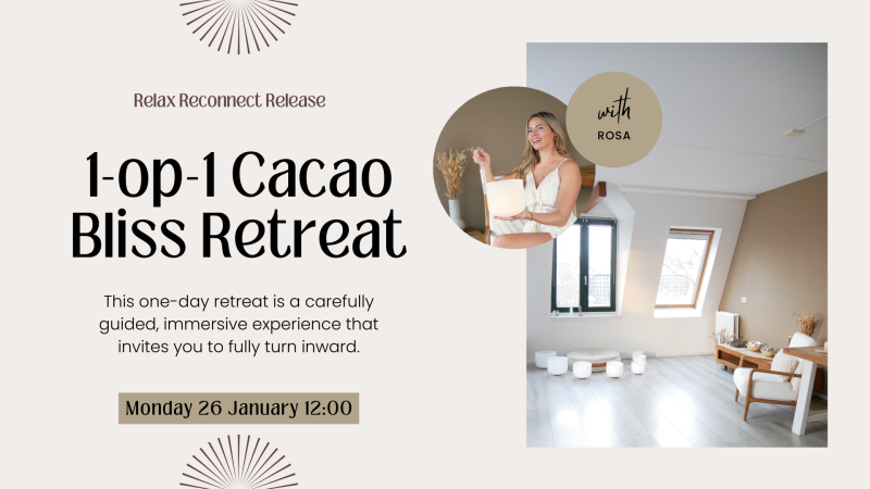 1-on-1 Cacao Bliss Retreat - Inner Journey, Plant Medicine, Truffle Ceremony