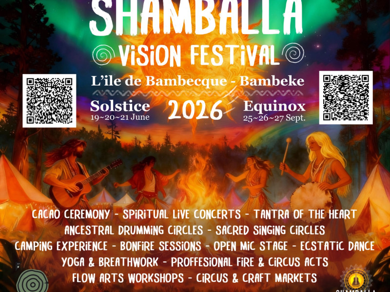 SHAMBALLA VISION FESTIVAL~EQUINOX 25-26-27 SEPT 2026
