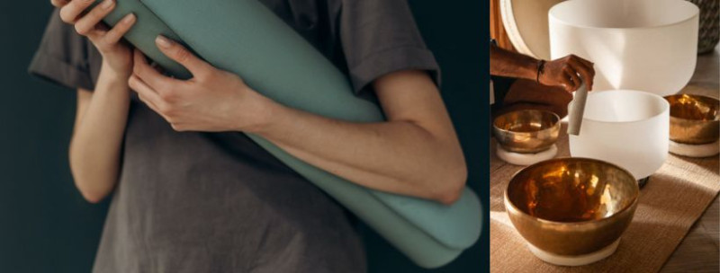Yoga en klankreis