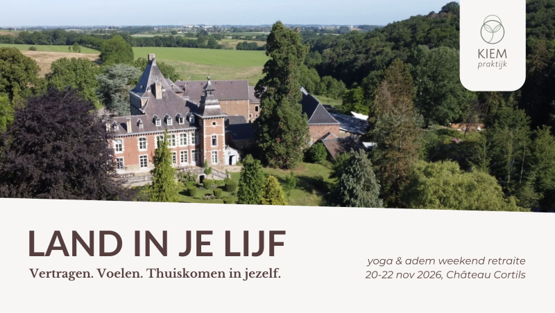 LAND IN JE LIJF: Yoga & Adem weekend retraite