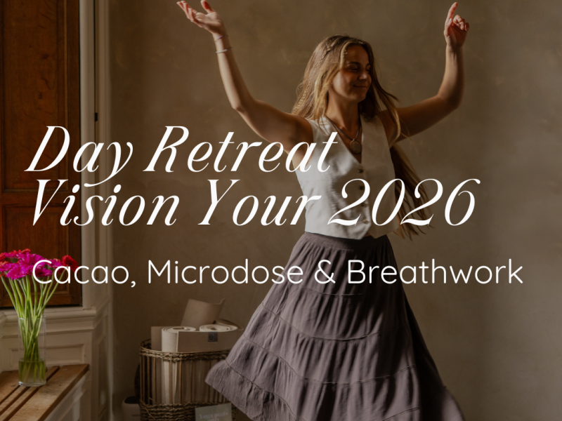 Vision Your 2026 | Day Retreat with Cacao, Microdose & Breath - Breathwork, Cérémonie de cacao, Cérémonie du truffe