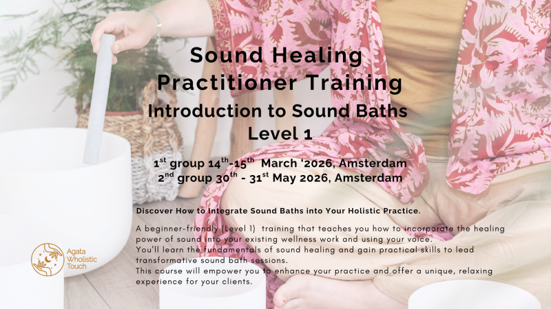 Sound Healing Practitioner Training Level 1| 4th edition | 2 days - Hipsy