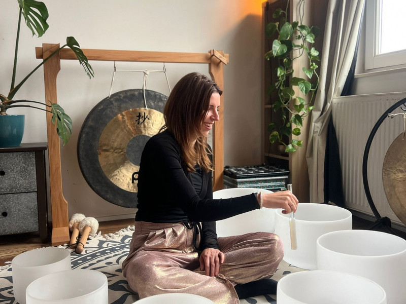 Soundhealing & Blauwe Lotus – Reis naar binnen  - Klankreis-Soundbath, Soundhealing