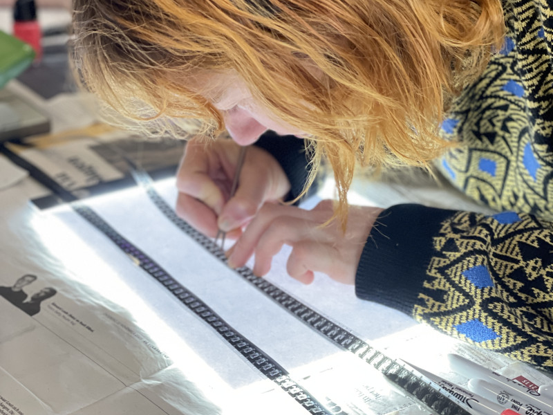 Direct Animation 16mm Scratch Film Workshop - Creativiteit