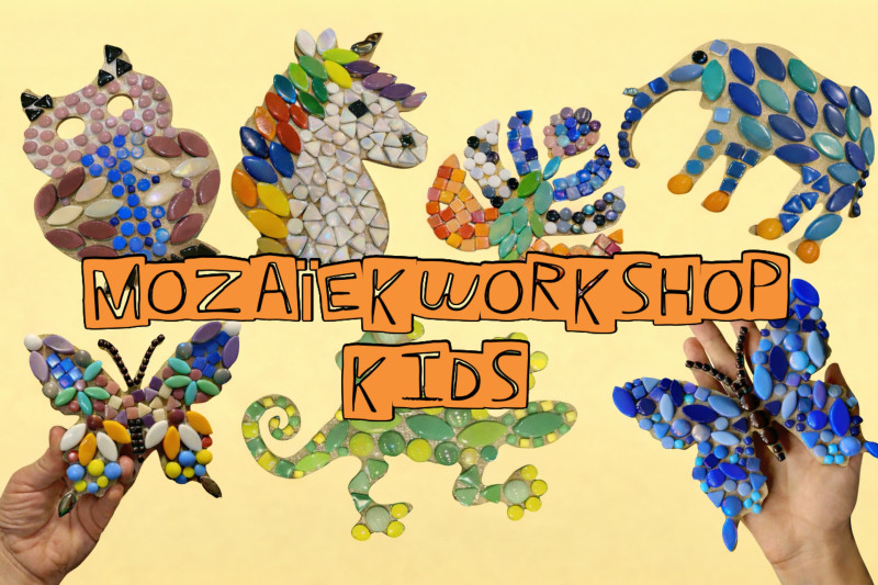 Kids Mozaïekworkshop - Ontspanning, Creativiteit, Kinderworkshop