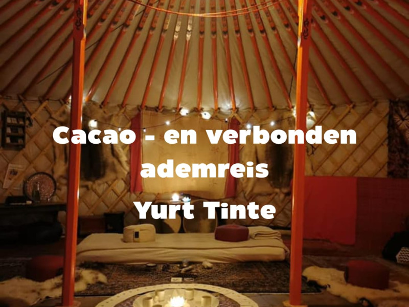 Cacao & ademreis in de yurt