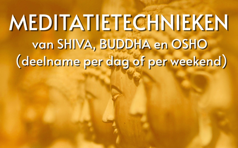Meditatietechnieken van Shiva, Buddha en Osho (dagcursus)