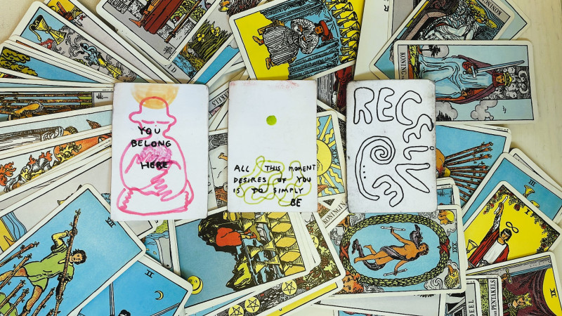 Tarot & Create  - Creativiteit, Verbinding, Intuïtief Schilderen