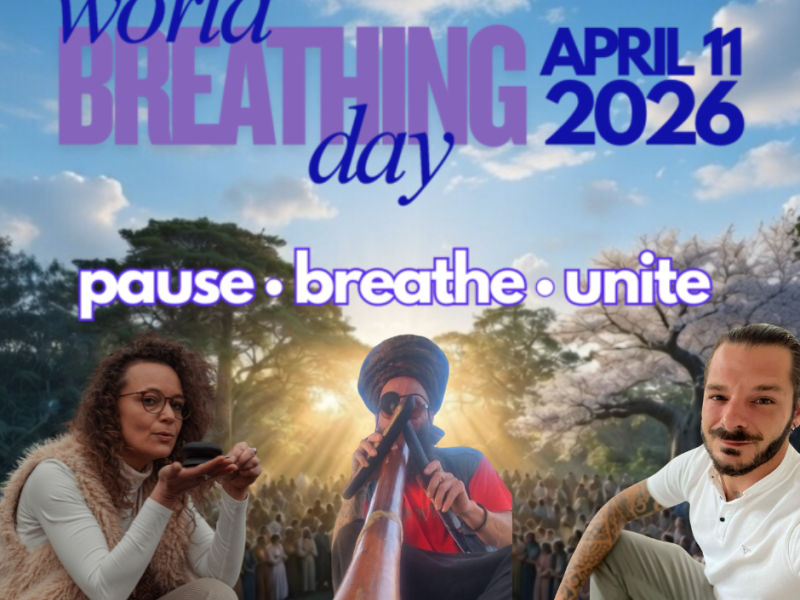 World Breathing Day - Pause * Breathe * Unite - UITVERKOCHT!