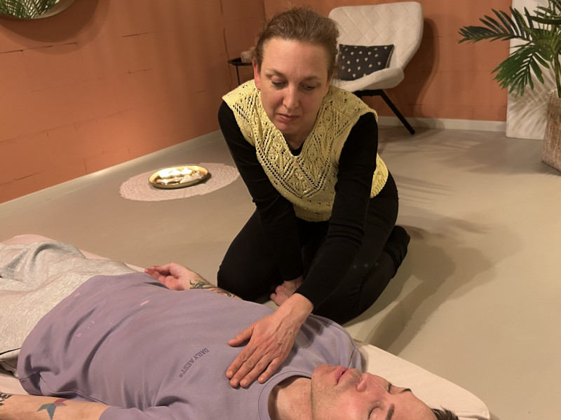 Duo ademsessie bij Petra