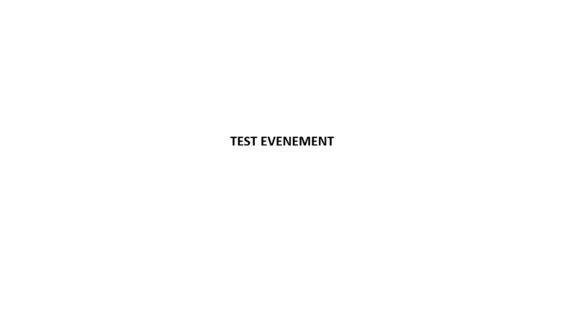 Test Evenement 3 met Ticketshop