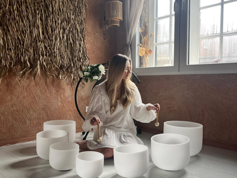 Relax & Let Go – Ademsessie met kristallen klankschalen