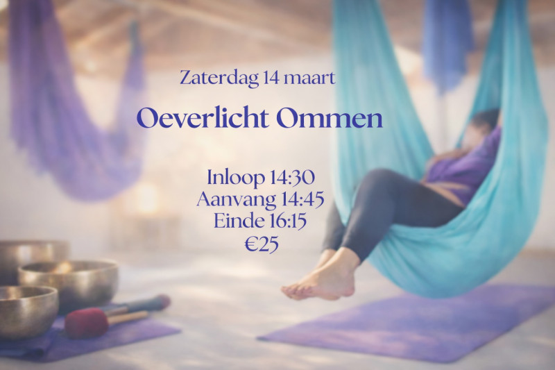 Zweven in klank/ klankbad - Klankschalen, Klankbad, Ligconcert