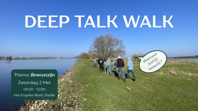 Deep Talk Walk - Thema: Bewustzijn  - Hiking, Connection, Community Building